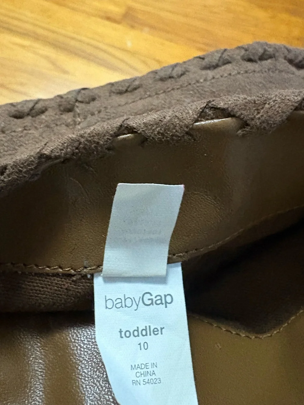 Kids Brown Suede Mid-Calf Boots